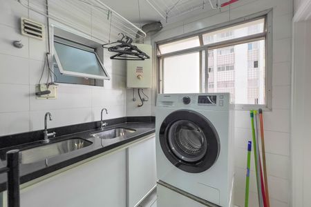 Área de serviço de apartamento para alugar com 3 quartos, 95m² em Ipiranga, São Paulo