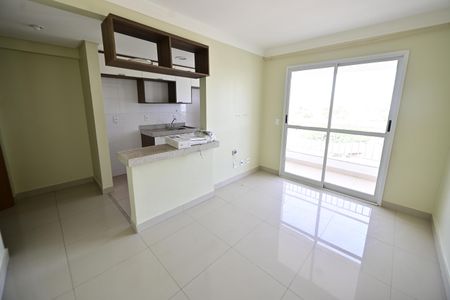 Sala de apartamento para alugar com 1 quarto, 53m² em Vila Maria Jose, Goiânia