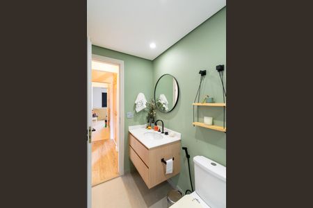 Apartamento à venda com 135m², 3 quartos e 2 vagasBanheiro Social