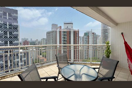 Varanda de apartamento para alugar com 1 quarto, 54m² em Jardim Paulista, São Paulo