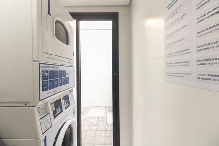 Apartamento à venda com 34m², 1 quarto e sem vagaCondomínio - Lavanderia  