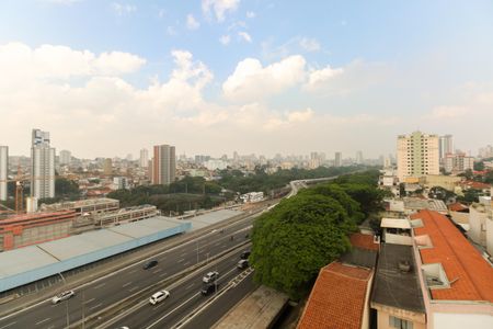 Varanda - Vista  de apartamento à venda com 1 quarto, 34m² em Vila Aricanduva, São Paulo