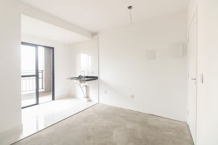 Sala  de apartamento à venda com 1 quarto, 33m² em Parque São Jorge, São Paulo