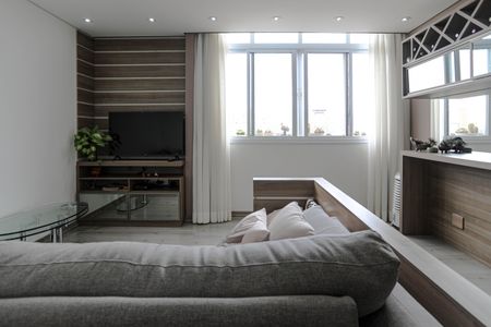 Sala de apartamento para alugar com 3 quartos, 98m² em Vila Sonia, Mogi das Cruzes