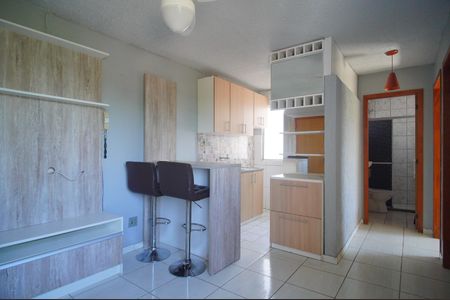 Sala de apartamento para alugar com 2 quartos, 42m² em Canudos, Novo Hamburgo