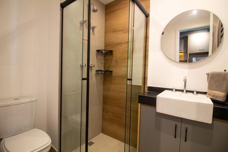 Studio para alugar com 24m², 1 quarto e sem vagaBanheiro