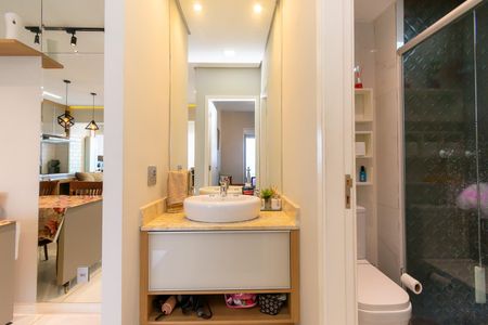 Apartamento à venda com 50m², 1 quarto e 1 vaga Apartamento à venda com 50m², 1 quarto e 1 vagaBanheiro