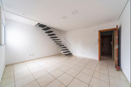 Sala de apartamento à venda com 3 quartos, 121m² em Vila Pires, Santo André