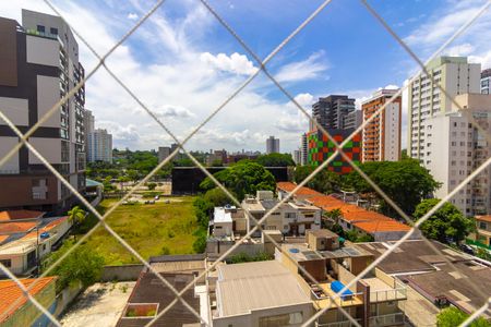 Vista Varanda de kitnet/studio para alugar com 1 quarto, 27m² em Jardim das Acacias, São Paulo