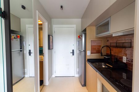 Studio para alugar com 27m², 1 quarto e 1 vaga Studio para alugar com 27m², 1 quarto e 1 vagaCozinha