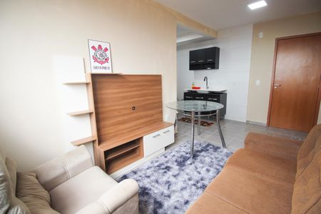Sala de apartamento para alugar com 2 quartos, 39m² em Jardim Boa Vista (zona Oeste), São Paulo