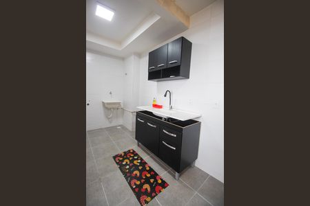 Apartamento para alugar com 39m², 2 quartos e sem vagaCozinha e Área de Serviço