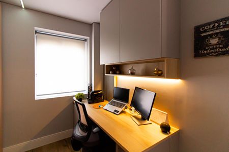 Apartamento à venda com 40m², 1 quarto e 1 vaga Apartamento à venda com 40m², 1 quarto e 1 vagaEscritório