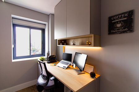 Apartamento à venda com 40m², 1 quarto e 1 vaga Apartamento à venda com 40m², 1 quarto e 1 vagaEscritório