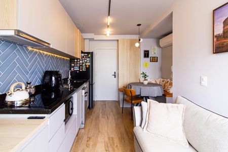 Sala de apartamento à venda com 1 quarto, 40m² em Pompeia, São Paulo