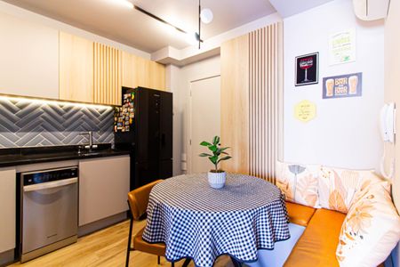 Sala de apartamento à venda com 1 quarto, 40m² em Pompeia, São Paulo
