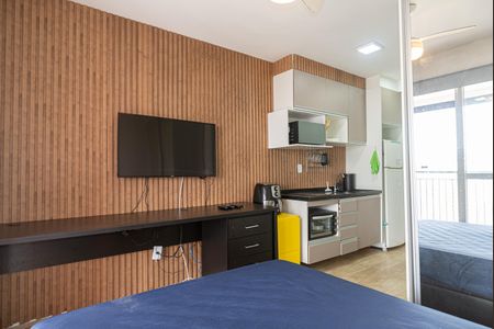 Studio para alugar com 24m², 1 quarto e sem vaga Studio para alugar com 24m², 1 quarto e sem vagaSala/Quarto