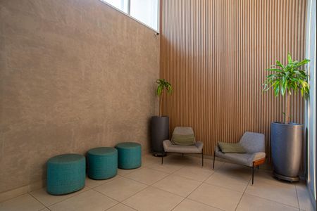 Studio para alugar com 24m², 1 quarto e sem vaga Studio para alugar com 24m², 1 quarto e sem vagaÁrea comum - Hall Social