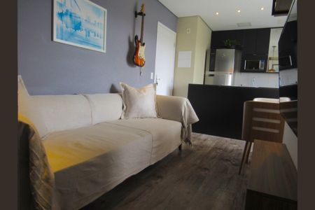 Sala - Cozinha de apartamento à venda com 2 quartos, 47m² em Padroeira, Osasco
