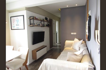 Sala - Cozinha de apartamento à venda com 2 quartos, 47m² em Padroeira, Osasco