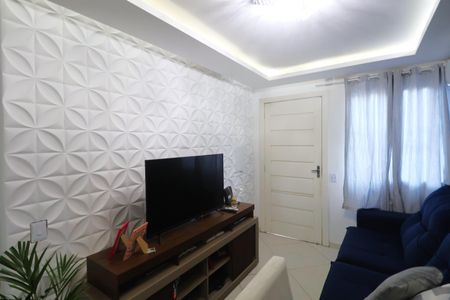 Sala de casa de condomínio para alugar com 2 quartos, 59m² em Fátima, Canoas