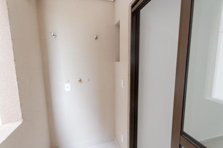 Varanda de Serviço de apartamento à venda com 2 quartos, 56m² em Parque das Nações, Santo André