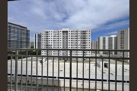 Varanda da Sala de apartamento para alugar com 3 quartos, 66m² em Barra da Tijuca, Rio de Janeiro