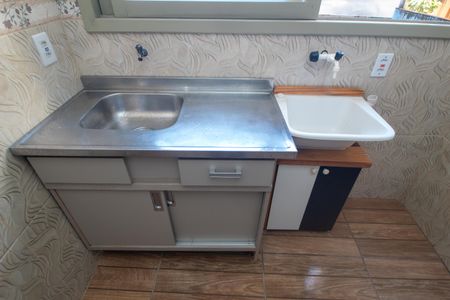 Cozinha/area de serviço de apartamento à venda com 1 quarto, 46m² em Centro Histórico, Porto Alegre