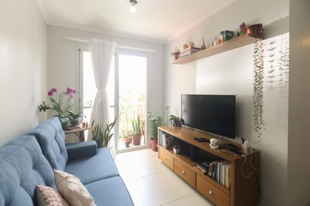 Sala  de apartamento à venda com 2 quartos, 50m² em Vila Guilhermina, São Paulo