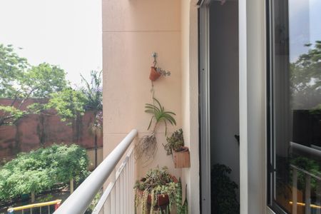 Varanda  de apartamento à venda com 2 quartos, 50m² em Vila Guilhermina, São Paulo