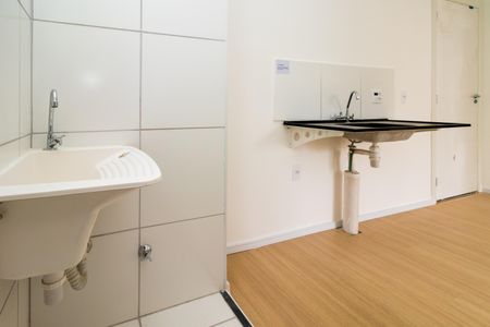 Apartamento para alugar com 34m², 2 quartos e sem vagaCozinha e Área de Serviço