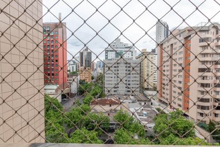 Vista da Sacada de apartamento à venda com 3 quartos, 83m² em Funcionários, Belo Horizonte