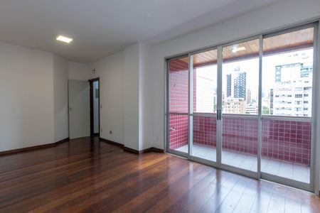 Sala de apartamento à venda com 3 quartos, 83m² em Funcionários, Belo Horizonte