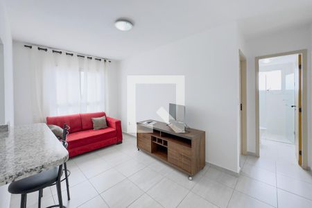 Sala de apartamento para alugar com 1 quarto, 70m² em Jardim Esplanada, São José dos Campos