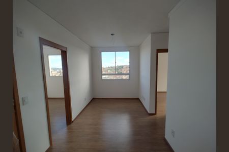 Sala de apartamento para alugar com 3 quartos, 54m² em Vila Real (justinopolis), Ribeirão das Neves