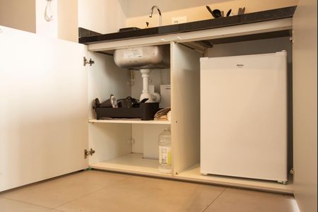 Studio para alugar com 23m², 1 quarto e sem vagaCozinha