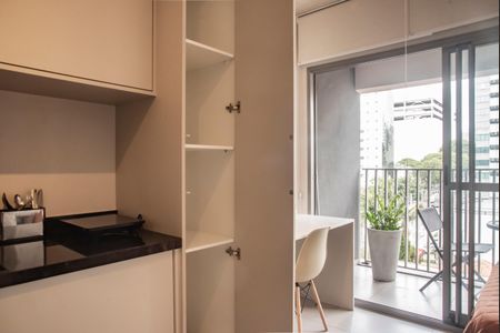 Studio para alugar com 23m², 1 quarto e sem vagaCozinha