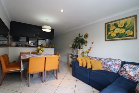 Sala de apartamento à venda com 3 quartos, 177m² em Vila Eldizia, Santo André