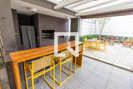 Studio para alugar com 60m², 1 quarto e 1 vagaChurrasqueira