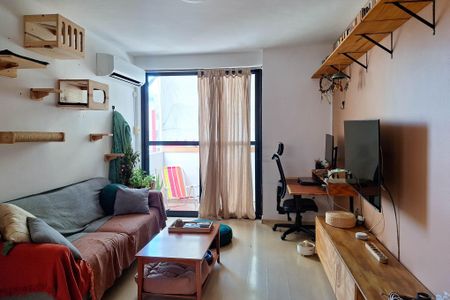 Sala de apartamento à venda com 1 quarto, 48m² em Fátima, Niterói