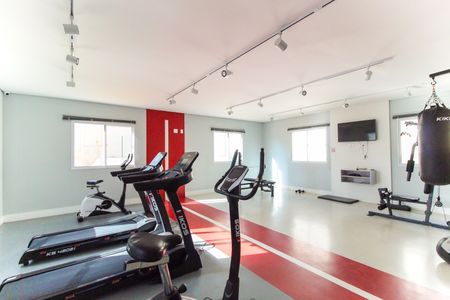 Apartamento para alugar com 39m², 2 quartos e sem vaga Apartamento para alugar com 39m², 2 quartos e sem vagaAcademia