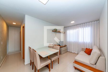 Sala de apartamento à venda com 1 quarto, 37m² em Buritis, Belo Horizonte