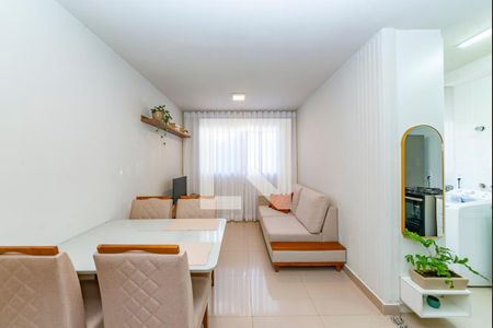 Sala de apartamento à venda com 1 quarto, 37m² em Buritis, Belo Horizonte
