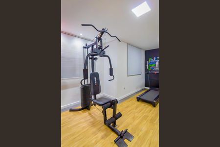 Apartamento à venda com 34m², 1 quarto e 1 vaga Apartamento à venda com 34m², 1 quarto e 1 vagaÁrea comum - Academia