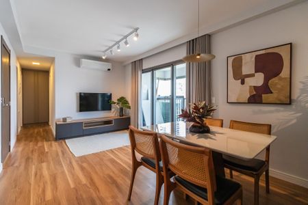 Sala de apartamento à venda com 2 quartos, 85m² em Alphaville Industrial, Barueri