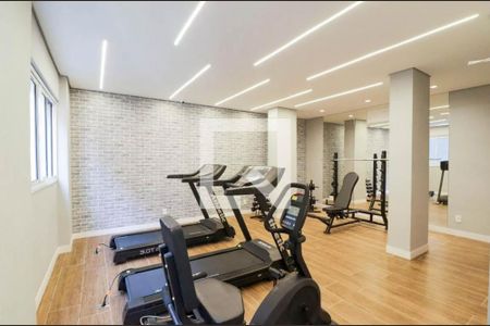 Apartamento para alugar com 28m², 1 quarto e sem vaga Apartamento para alugar com 28m², 1 quarto e sem vagaAcademia