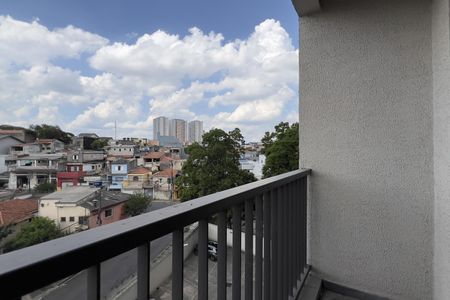 Varanda da Sala de apartamento à venda com 1 quarto, 64m² em Vila Nossa Senhora de Fatima, Guarulhos