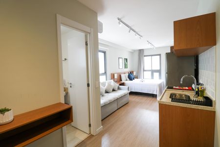 Studio de kitnet/studio à venda com 1 quarto, 32m² em Campo Belo, São Paulo