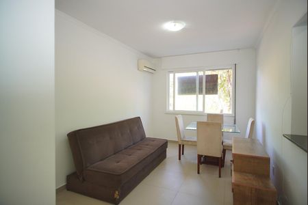 Sala de apartamento à venda com 1 quarto, 64m² em Petrópolis, Porto Alegre
