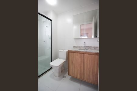 Studio para alugar com 30m², 1 quarto e sem vaga Studio para alugar com 30m², 1 quarto e sem vagaBanheiro Social